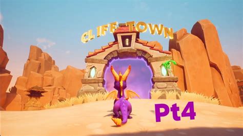 spyro reignited cliff town metal box|spyro cliff town portal.